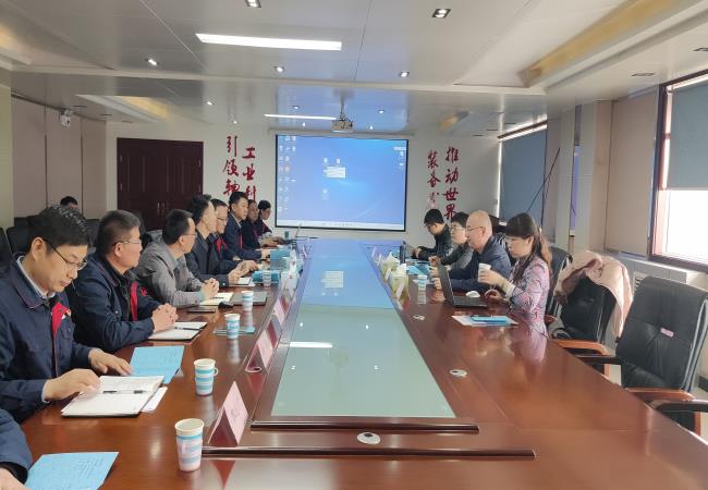 国机集团财务部副部长苏晔到轴研所调研指导